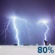 Tonight: Showers and thunderstorms. Some of the storms could produce heavy rainfall. Low around 67. South wind around 15 mph, with gusts as high as 25 mph. Chance of precipitation is 80%. New rainfall amounts between 1 and 2 inches possible. Tonight: Showers and thunderstorms. Some of the storms could produce heavy rainfall. Low around 67. South wind around 15 mph, with gusts as high as 25 mph. Chance of precipitation is 80%. New rainfall amounts between 1 and 2 inches possible.